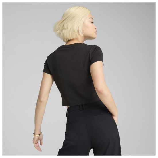 Puma Γυναικεία κοντομάνικη μπλούζα Wardrobe Essentials Baby Tee